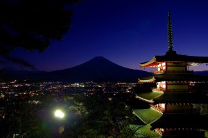 富士山 with 浅間神社